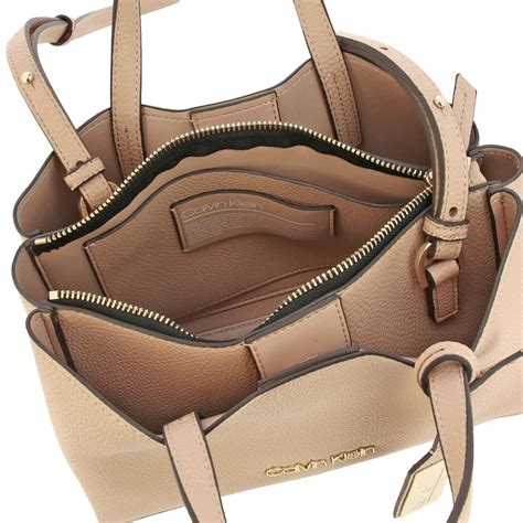 calvin klein handbags outlet leather